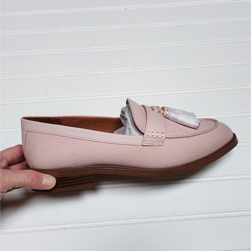NWOT Franco Sorto Women's Carolynn Low2 Pink Tassel Loafer Shoes Size 8.5 - Picture 5 of 11